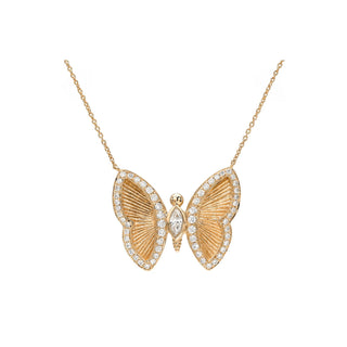Metamorphosis Necklace Rose Gold 18-19" by Logan Hollowell Jewelry