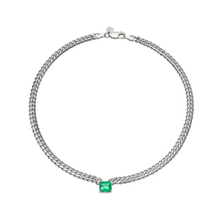 Colombian Emerald Cuban Choker
