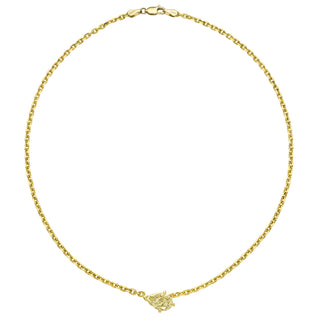 Floating Desert Diamond Necklace by Logan Hollowell Jewelry
