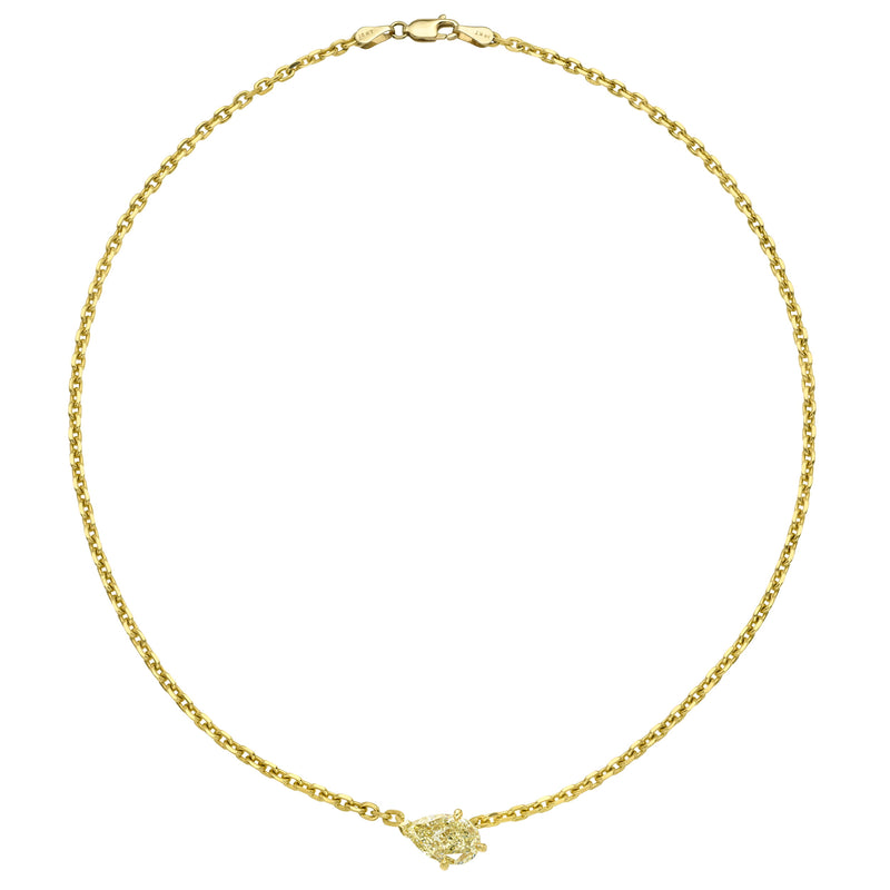 Floating Desert Diamond Necklace by Logan Hollowell Jewelry