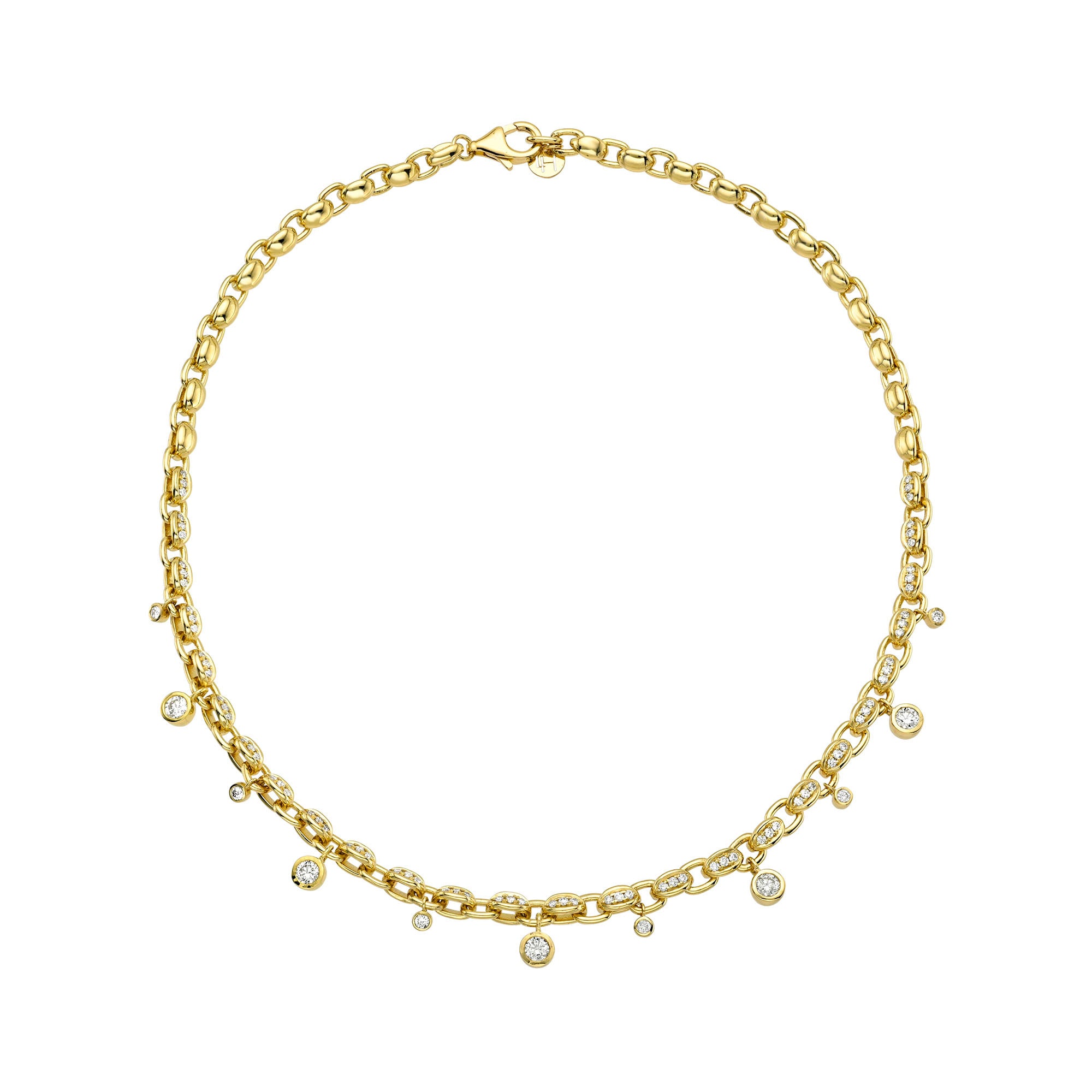 Gypsy Roman Lumi Diamond Necklace