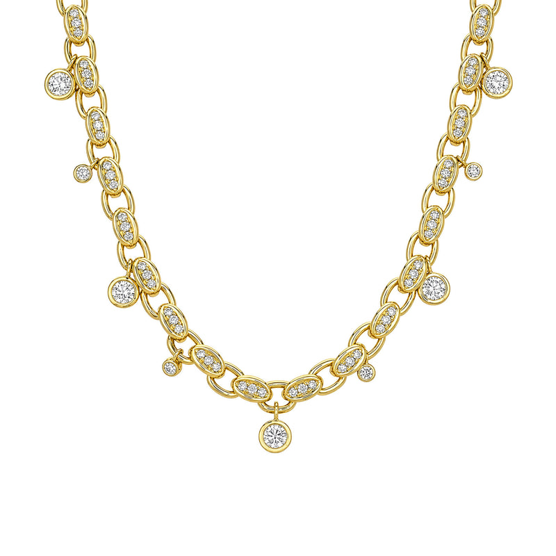 Gypsy Roman Lumi Diamond Necklace