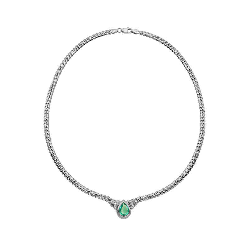 Petite Maison Émeraude Necklace