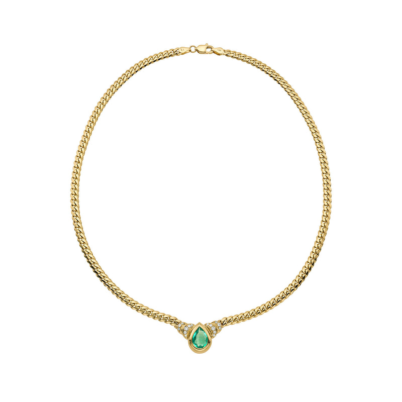 Petite Maison Émeraude Necklace