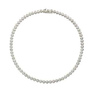 Diamond Bubble Tennis Necklace