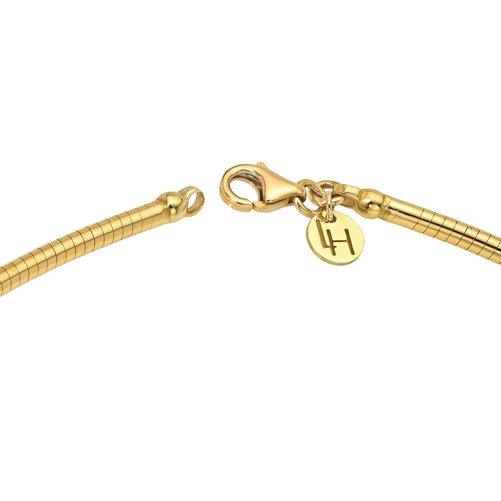 Queen 2.0 Omega Emerald Necklace by Logan Hollowell Jewelry