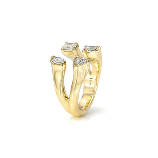 Baby Harmony Diamond Ring by Logan Hollowell Jewelry