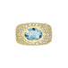 The OG Aquamarine Signet Ring