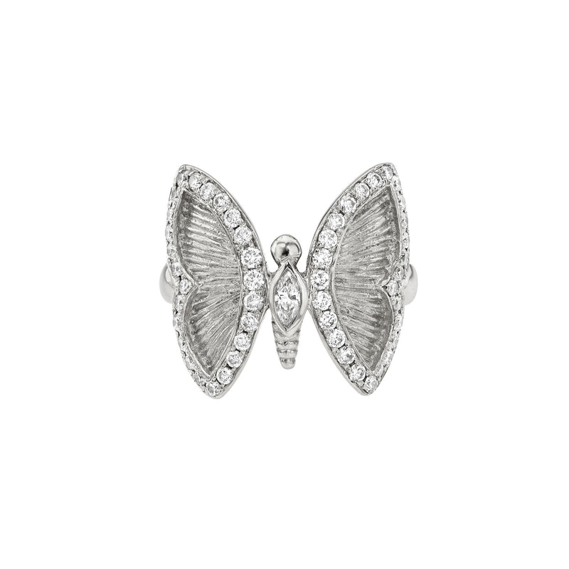 14K Petite Metamorphosis Ring by Logan Hollowell Jewelry