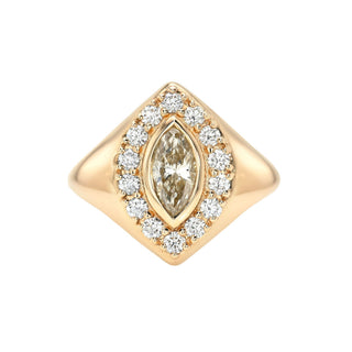 Fortune Signet in Desert by Logan Hollowell Jewelry