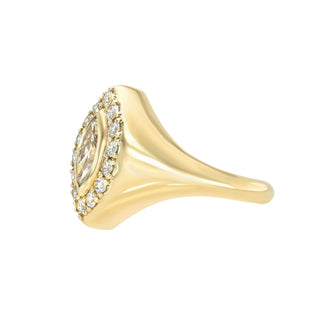 Fortune Signet in Desert by Logan Hollowell Jewelry