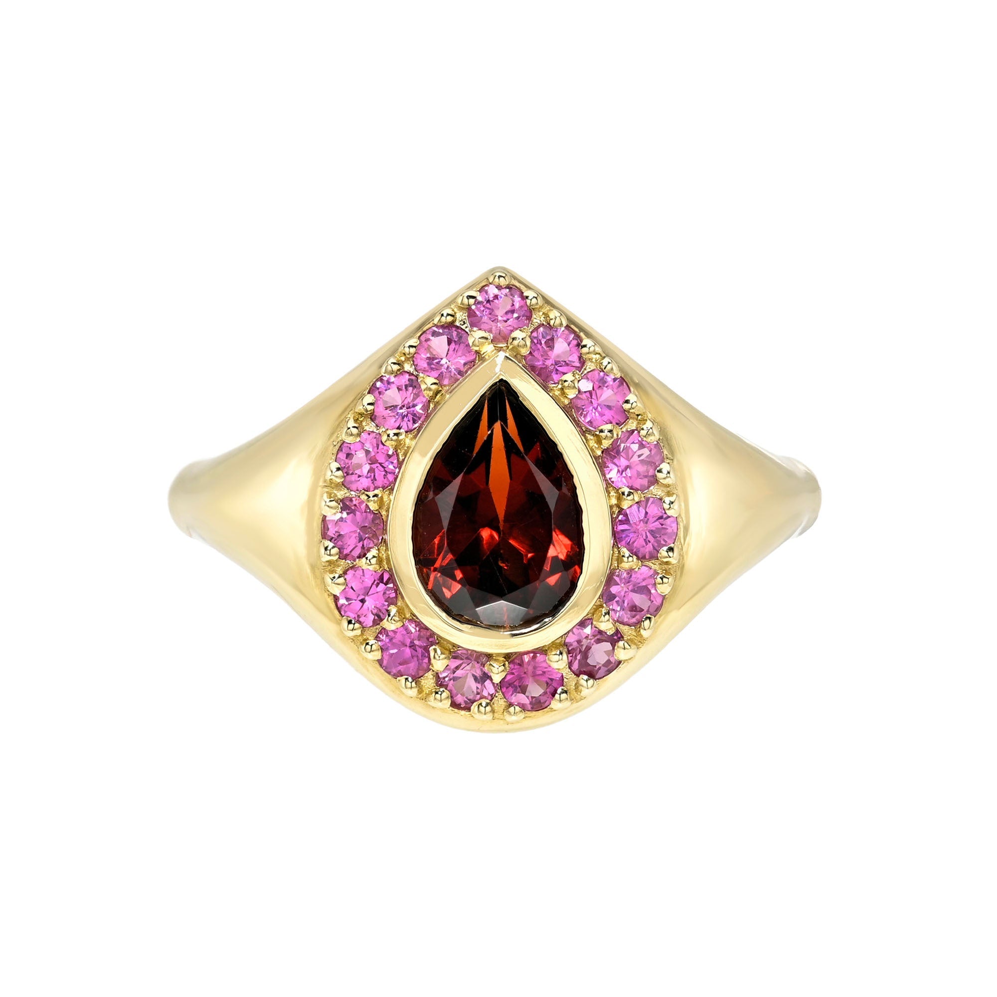 Signet in Passion Yellow Gold 5.5 by Logan Hollowell Jewelry