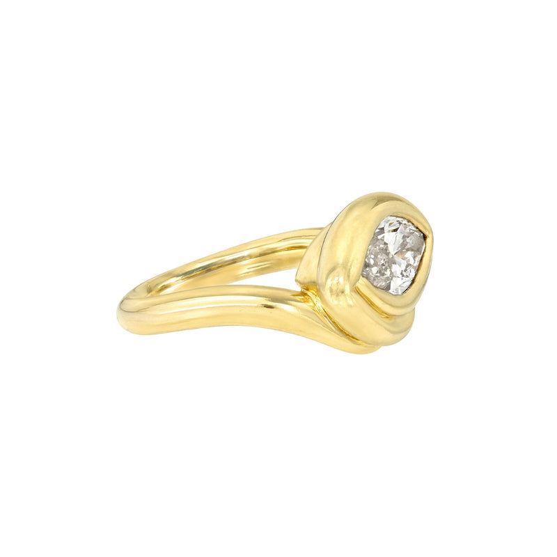 Enigma Eye Marquise Diamond Ring | 0.70ct by Logan Hollowell Jewelry