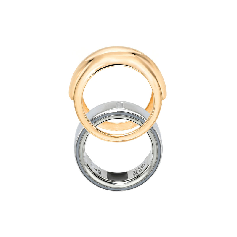 The Solid Gold Aura Sleeve (Showroom Sample) by Logan Hollowell Jewelry