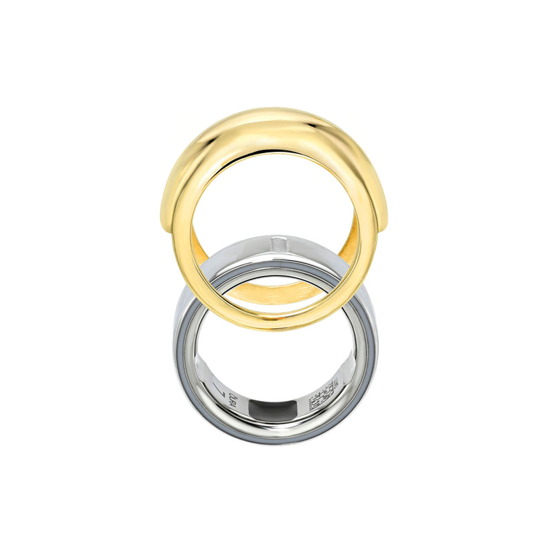 The Solid Gold Aura Sleeve (Showroom Sample) by Logan Hollowell Jewelry