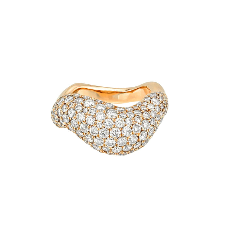 The Dunes Ring Rose Gold 3 by Logan Hollowell Jewelry