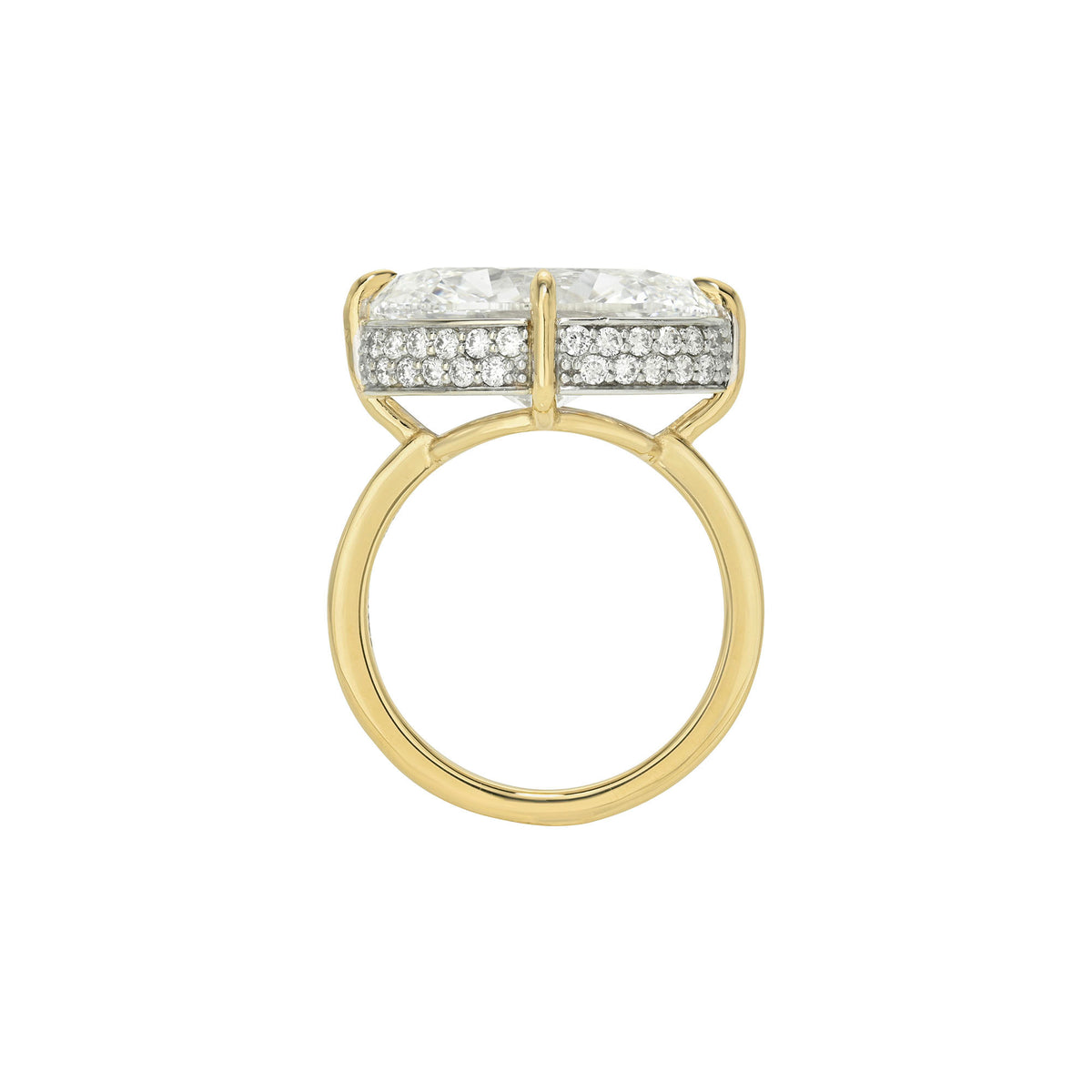 The Hera East to West Setting by Logan Hollowell Jewelry