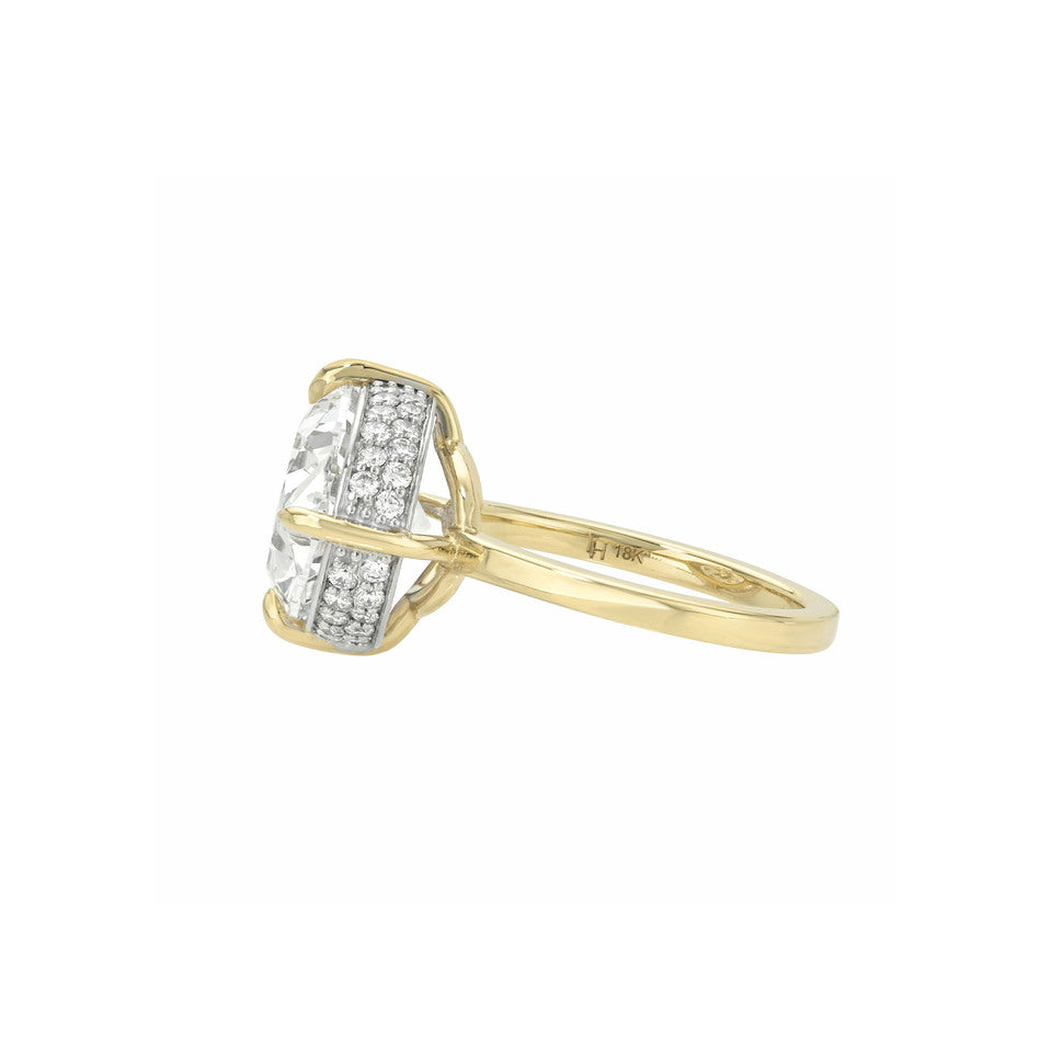 The Hera East to West Setting by Logan Hollowell Jewelry