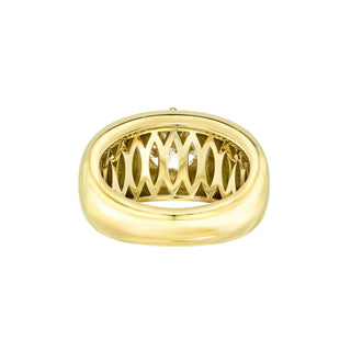 The Gypsy Three Stone Ring by Logan Hollowell Jewelry