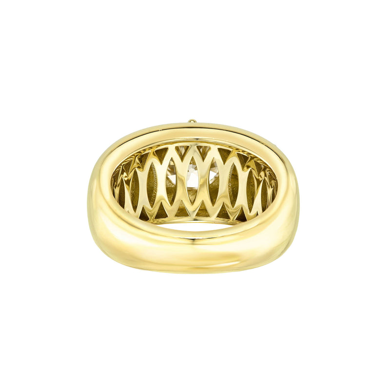 The Gypsy Three Stone Ring by Logan Hollowell Jewelry