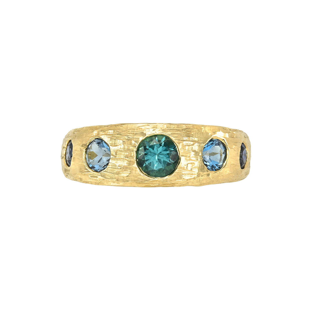 Queen Marine Band Yellow Gold 3 by Logan Hollowell Jewelry