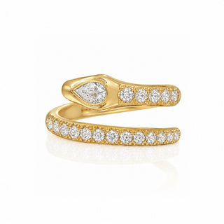 Kundalini Lab Diamond Coil Ring