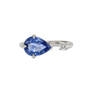 Blue Sapphire Nexus Ring