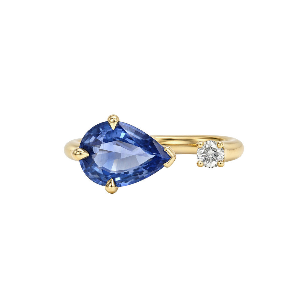 Blue Sapphire Nexus Ring