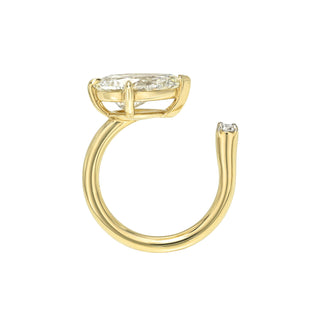 Air Diamond Nexus Ring by Logan Hollowell Jewelry