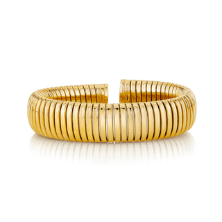 Ouroboros Cuff Yellow Gold   by Logan Hollowell Jewelry