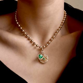 Orb Charm Chain    by Logan Hollowell Jewelry