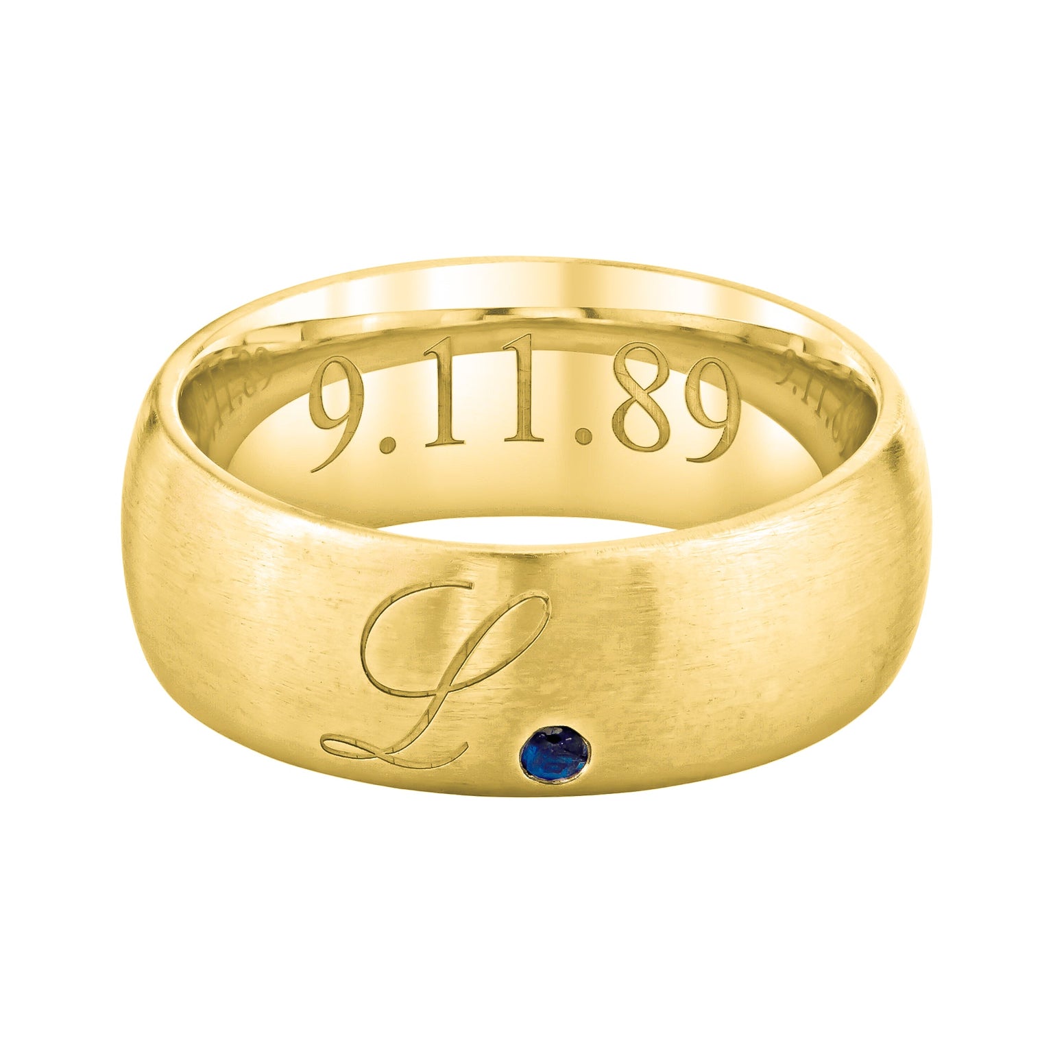 Mens Comfort Fit Band    by Logan Hollowell Jewelry