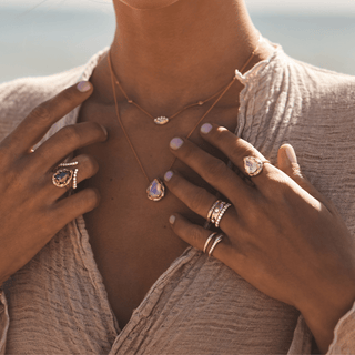 Diamond Kundalini Coil Ring    by Logan Hollowell Jewelry
