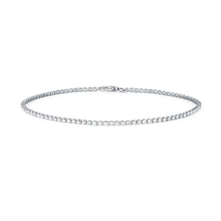 Mini Diamond Goddess Bracelet | Ready to Ship White Gold 6.5" (Petite)  by Logan Hollowell Jewelry