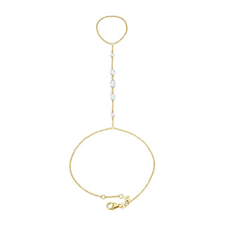 LH x Kosas Shiny Objects Rose Cut Diamond Hand Chain