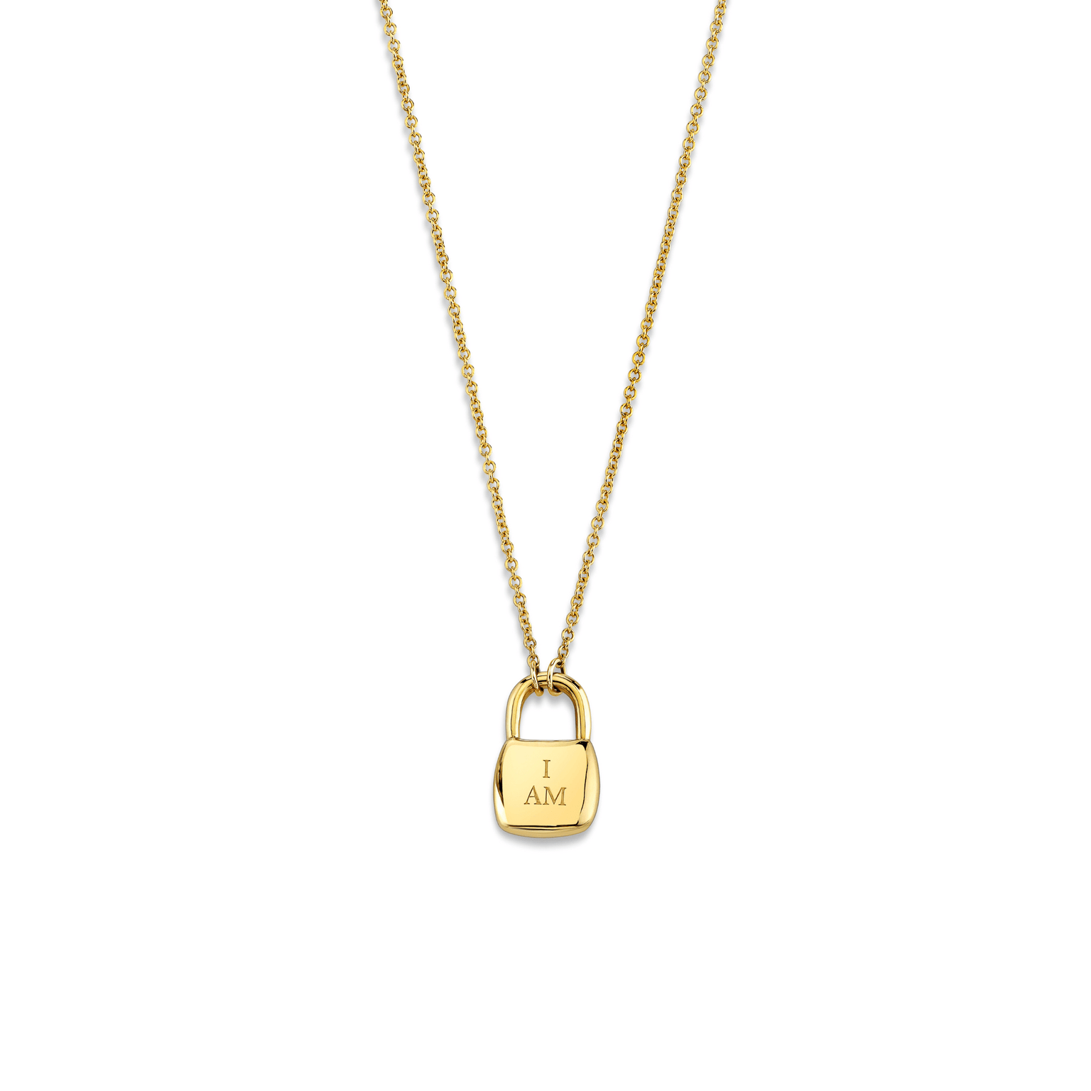 Mini "I AM" Promise Lock | Ready to Ship by Logan Hollowell Jewelry