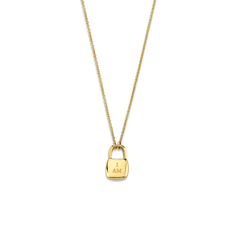 Mini "I AM" Promise Lock | Ready to Ship by Logan Hollowell Jewelry