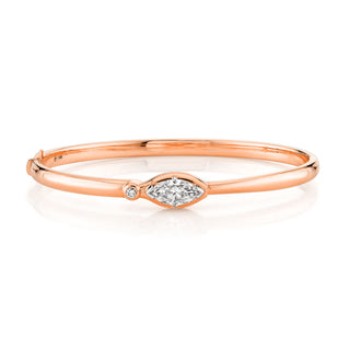 Marquise Kundalini Bracelet Rose Gold Petite (6.5") by Logan Hollowell Jewelry