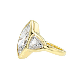 The Lumi Diamond Ring by Logan Hollowell Jewelry