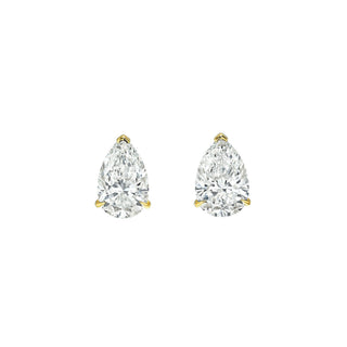 Reverse Water Drop Martini Studs by Logan Hollowell Jewelry