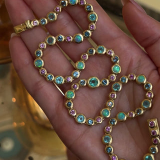 Mermaid Bubble Necklace by Logan Hollowell Jewelry