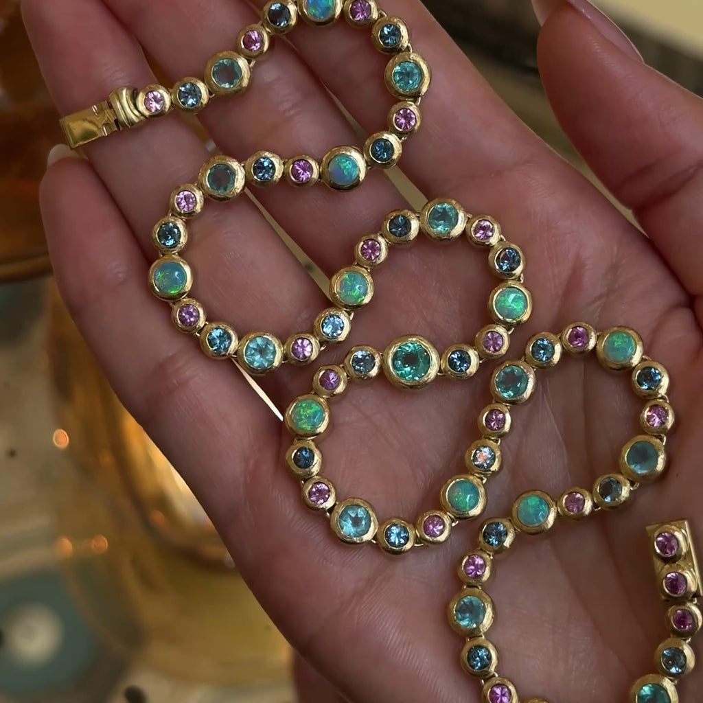 Mermaid Bubble Necklace by Logan Hollowell Jewelry