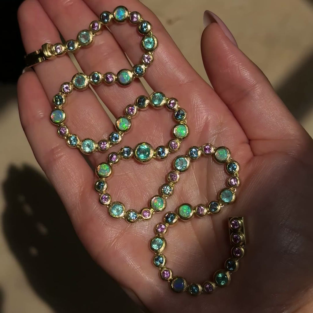 Mermaid Bubble Necklace by Logan Hollowell Jewelry