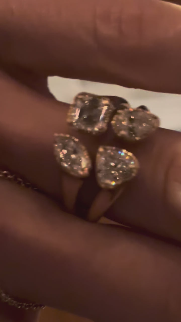 Fortuna Diamond Ring by Logan Hollowell Jewelry