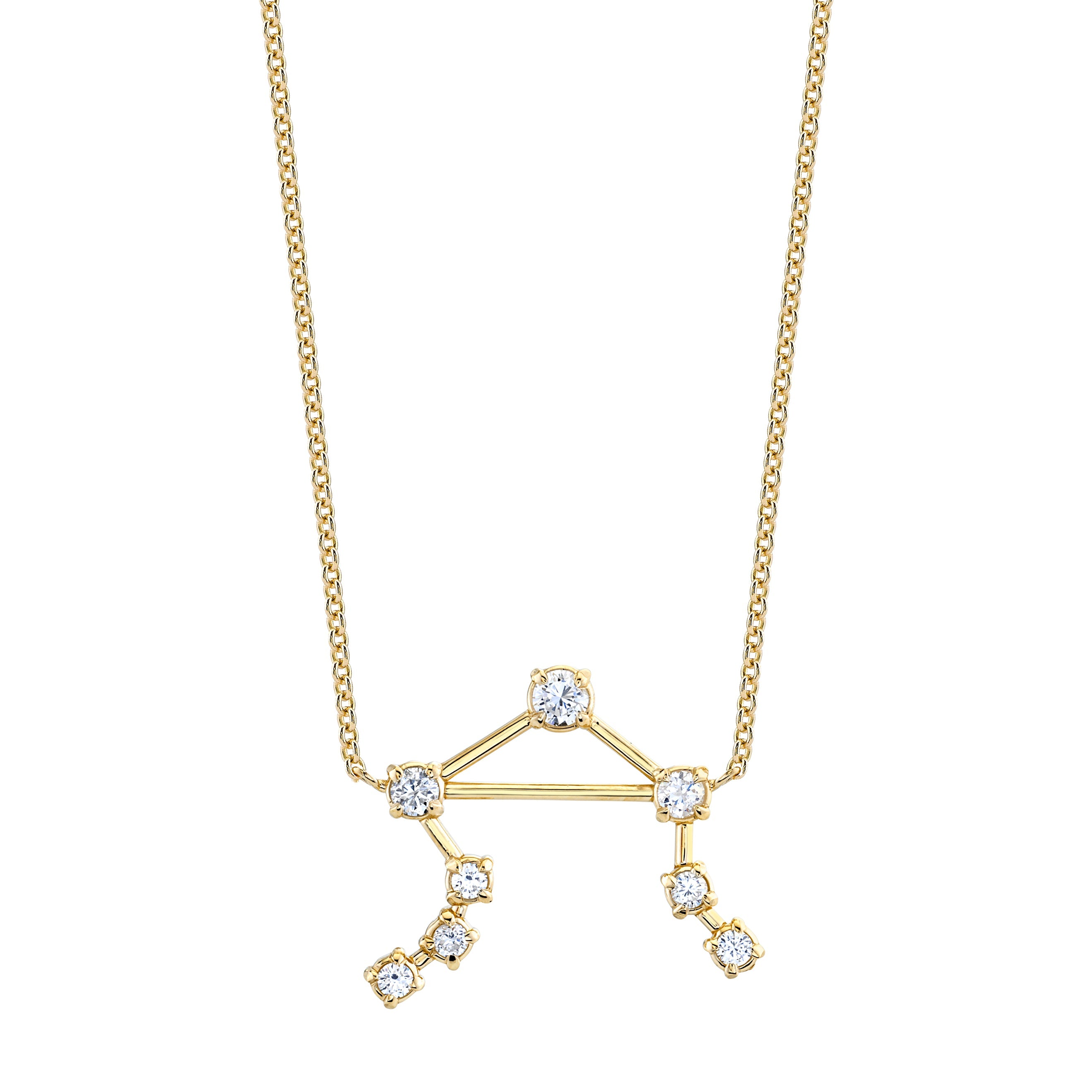 Leo Constellation Necklace – Logan Hollowell