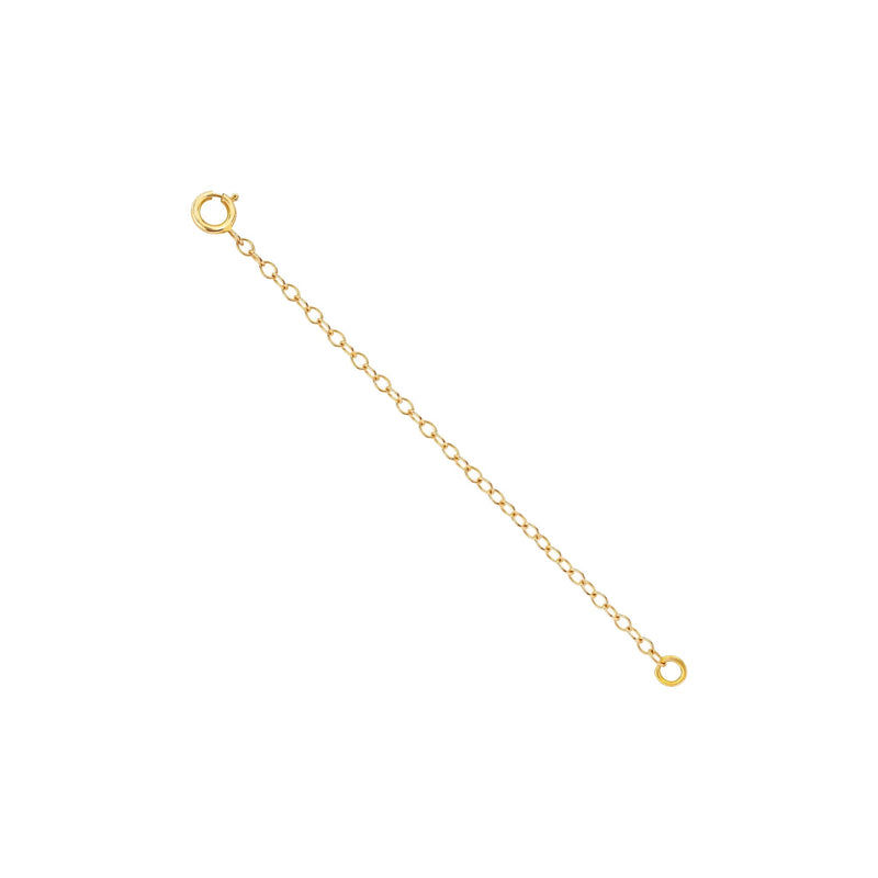 Solid Gold Extender Yellow Gold 1 inch  by Logan Hollowell Jewelry
