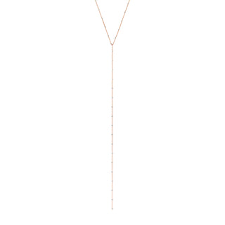Twinkle Lariat Rose Gold   by Logan Hollowell Jewelry