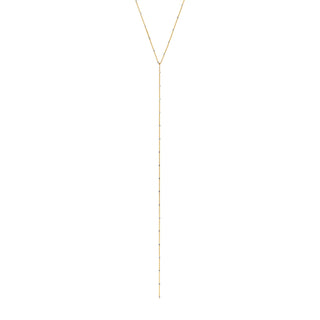 Twinkle Lariat Yellow Gold   by Logan Hollowell Jewelry