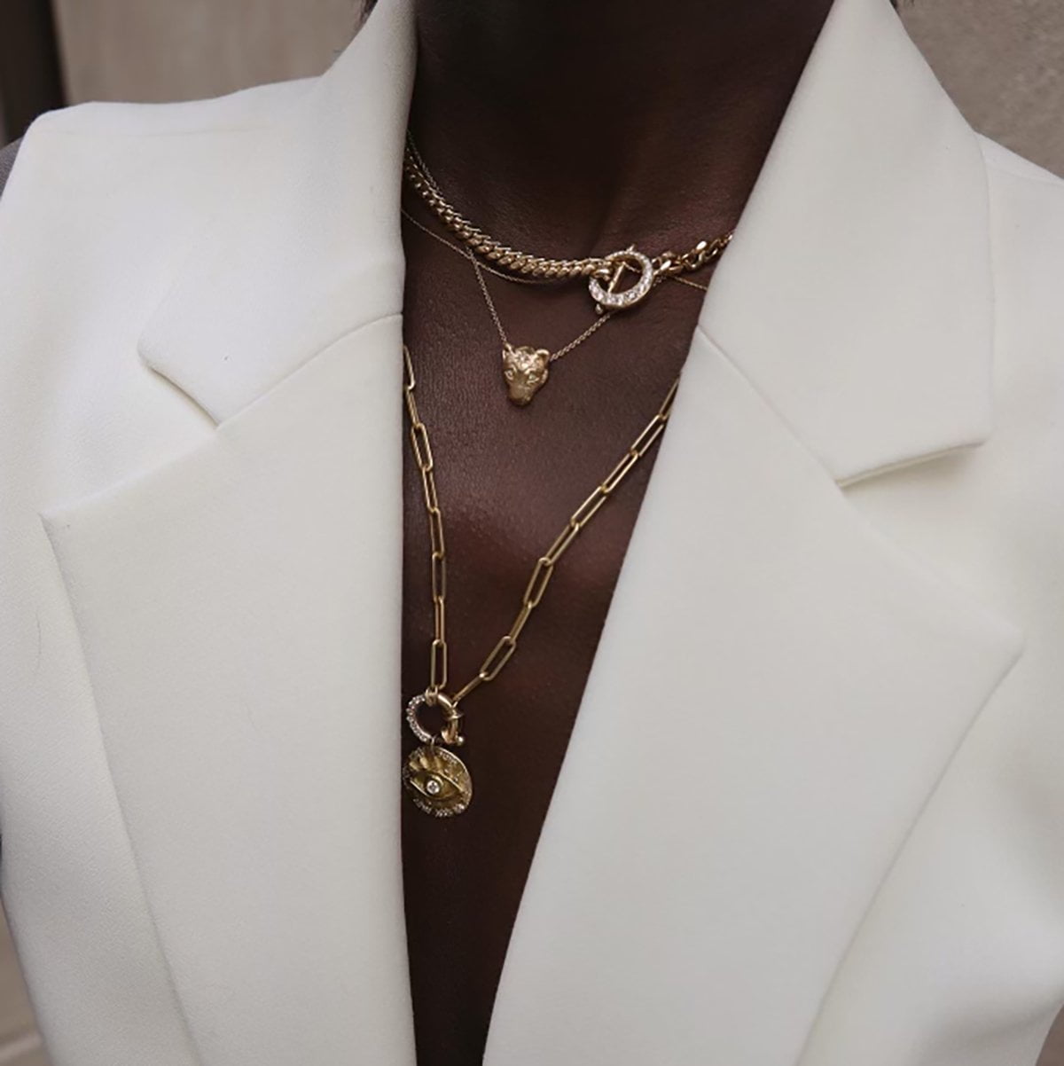 Lioness Necklace by Logan Hollowell Jewelry