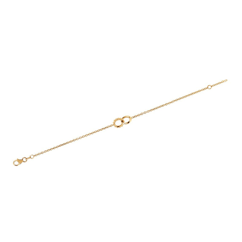 Petite Solid Interlocking Unity Bracelet by Logan Hollowell Jewelry